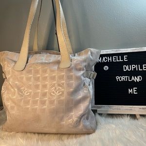 𝅺Chanel travel line nylon bag